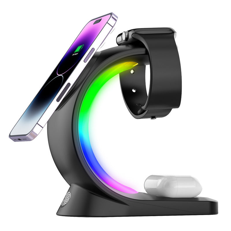 4 in 1 Magnetic Wireless Charger Fast Charging for Phone & AirPods