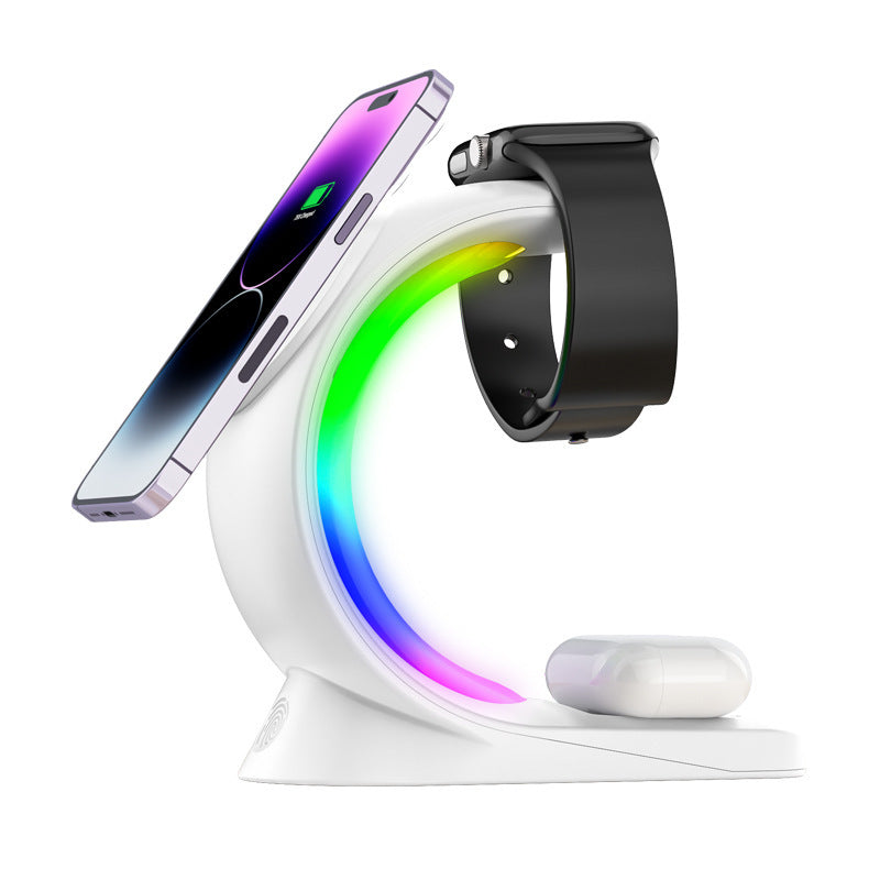 4 in 1 Magnetic Wireless Charger Fast Charging for Phone & AirPods
