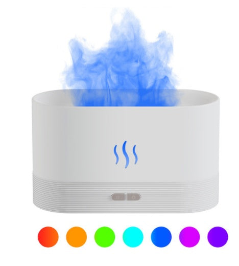 Aroma Diffuser with Flame Light – Mist Humidifier for Home & Spa